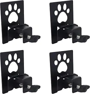 Non Slip Mattress Gaskets for Bed Frame, Cute Paw Furniture Parts, Mattress Holder in Place Gripper, Heavy Duty Mattress Retainer Bar, Keep Mattress from Sliding Gripper, 4 PCS, Bed Parts