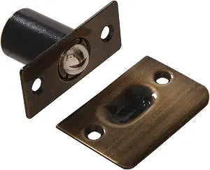 The Hillman Group 852960 Ball Catch- Antique Brass 1-Pack