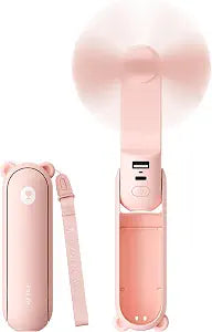 JISULIFE 3 IN 1 Portable Fan with Power Bank & Flashlight Featured