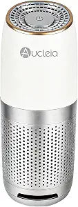 Aucleia Portable Car Air Purifier with H13 HEPA Filter, Smoke Odor Removal