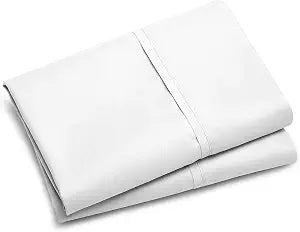 King Pillow Case, 100% Egyptian Cotton, 500 Series, White