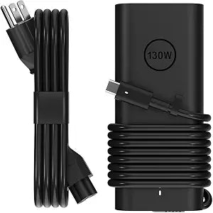 130W USB C Laptop Charger for Dell XPS Precision Latitude Adapter