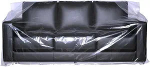 Yotelab Plastic Couch Cover for Moving and Storage, 92Wx42Dx62/41H Inch