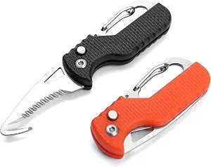 ITOKEY Safety Box Cutter, EDC Package Opener with Hook Blade