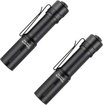 ThruNite Archer Mini USB-C Pocket EDC Flashlight, 2 Pack 405 Lumens IPX8