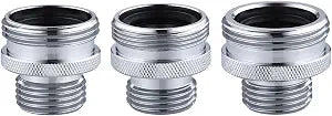 Ball End Shower Arm Adapter Set, for Converting Old Fashioned Ball Shower Arm to 1/2 Standard Fittings