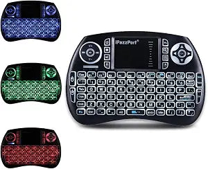 iPazzPort (Upgrade Mini Bluetooth Keyboard with Touchpad Handheld