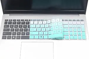 Silicone Keyboard Skin Compatible for HP OmniBook 5 AI 16" 16-ag 16-af 16-ba 16-bc 16z-ag100 16z-bc100 Series Laptop 16-af1037nr 16-bc1047nr (NOT for OmniBook 5 16-fb/cf 14-he/fp Series (Ombre Mint)