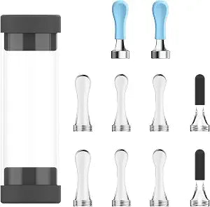 Bebird Replacement Tips Ear-10 PCS Ear Wax Removal Tips for Wet/Dry Earwax Cleaning- Original BEBIRD Ear Cleaner Tips Ear Wax Removal Tool Set for R1 /W3/R3/M9/T15/X3/D3Pro/X1+Plus (Dia. 3.5mm)