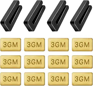 4 Sets Ceiling Fan Balancing Kit,4Pcs Plastic Fan Balancing Clip & 12Pcs Metal Self-Adhesive 3G Weight,High Calibration Blade Balance Tool,Ceiling Fan Weight Balancing