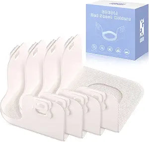4PC-Bed Sheet Holders,Secure Bed Sheets,ABS Material,One-Time Installation
