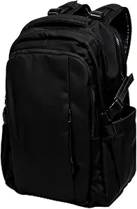 Travel Backpack for Women Men Carry on Backpack, Airline Approved Large Travel Bag Flight Approved Personal item, 15.6 Inch Laptop Backpack Casual Daypack for Weekender Business Hiking-BLACK