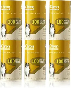Lint Roller Refills 4", 600 Easy Tear Sheets, for Evercare, Extra Sticky