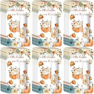 30 Pack Fall Little Pumpkin Baby Shower Games Prizes Gifts Bulk Lip Balms