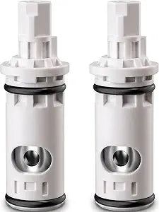 2-Pack for Moen 1224 1224B Faucet Replacement Cartridge: Compatible with Moen Kitchen & Bathroom Faucet Cartridge Replacement Parts, Fits Most Two-Handle Lavatory, Tub & Sink Faucets Repair Kit