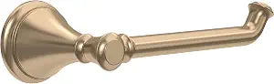 Delta Single Post Toilet Paper Holder | Champagne Bronze | Wall Mount | Cassidy Bathroom Accessories