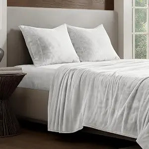 Bare Home Microplush Sheet Set (Twin XL, Antique White)