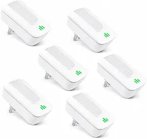 6 Pack New Air Ionizer Plug In Air Purifier with Negative Ion Generator