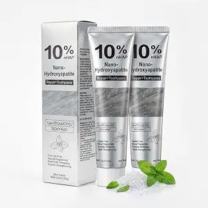 10% Nano-Hydroxyapatite Toothpaste for Sensitive Teeth, 2 Pack