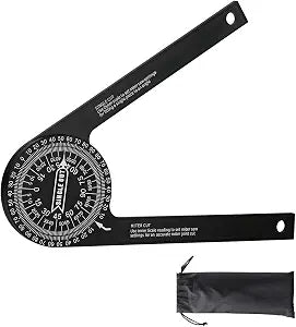 Aluminum Miter Saw ProtractorAngle Finder Tool7-Inch Rust Proof