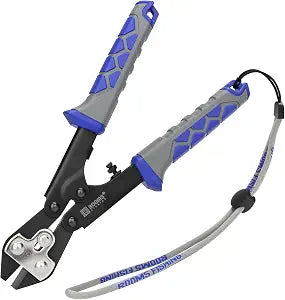 Booms Fishing Hook & Wire Cutter: Upgraded Handle, Cuts Thick Hooks & Bolts - XW43 8.8" Heavy-Duty Fishing Tool