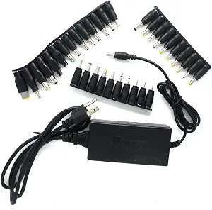 Pardarsey Universal AC Power Adapter Charger 96W with 34 pcs Adapters 12V-24V Compatible for Notebook Acer Asus Toshiba Dell Lenovo IBM HP Compaq Samsung Sony Gateway Fujitsu Mobile Phone DVD LCD
