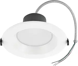 Maxxima 6" Commercial LED Downlight, 5 CCT 2700K-5000K, Up to 1850 Lumens