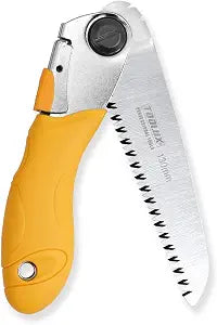 Small Folding Saw,5 Inch Pruning Saw,7TPI/Teeth Camping Saw