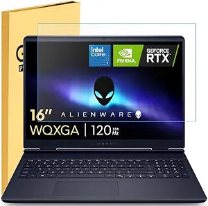 MUBUY-GOL Tempered Glass Screen Protector for Alienware 16 Aurora 16-inch Laptop (AC16250) 9H Hardness, Anti-Scratch, HD Clarity Protection