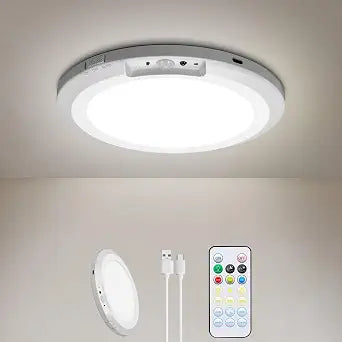 Rechargeable Ceiling Light with Remote, 10000mAh, 1 Pack