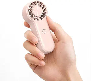 Portable Handheld Fan, Powerful Turbo Mini Fan USB Rechargeable