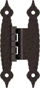 Amerock 1 Pair 3/8" Offset Oil-Rubbed Bronze Non-Self-Closing Cabinet Hinge