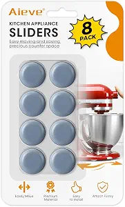 Aieve Appliance Sliders, 8 Pcs Small Appliance Slider for Countertop