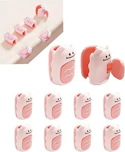 8Pcs Cute Cat Pattern Bed Sheet Fasteners,Secure Bedding Prevent Sliding