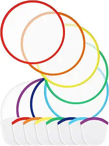Gejoy Foldable Flying Disc Handheld Fan with Bag