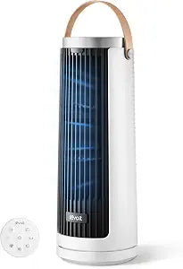 Levoit Tower Fan for Bedroom, 20dB Quiet Desk Fan, Easy to Carry & Plug-in