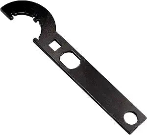 C Hook Spanner Wrench Carbon Steel Spanner Collet Chuck for 38-42mm Round Nut
