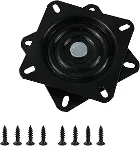 MY MIRONEY Black Bar Stool Swivel Replacement, 5 Inch