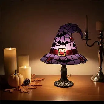 Halloween Mini Ambiance Lamp, Purple Hat