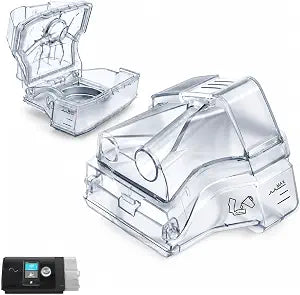 Elvaron WT-10 Replacement Water Chamber for Air sense and Air curve 10 - Leakproof 380ml Clear Humidifier Tub, Easy-Fill Water Tank for S10 Series CPAP Supplies
