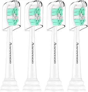 Aoremon Replacement Heads for Philips Sonicare 4100 C2 C1,4 Count