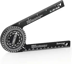 7-Inch Aluminum Miter Saw Protractor & Angle Finder