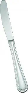 Winco 10 1/2" Shangarila Stainless Steel Table Knife (Set of 12)