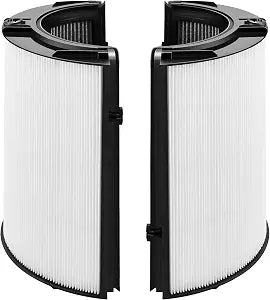360Combi 2 in 1 HEPA and Carbon Replacement Filter Compatible with Dyson TP06 HP06 PH02 PH01 PH03 PH04 HP09 TP09 HP07 TP07 TP10 HP10, H13 Grade True HEPA Replacement Filter, 1 Pack