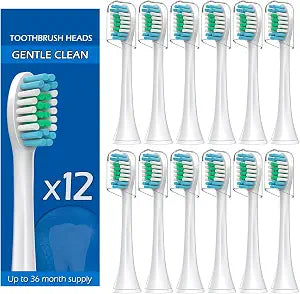 Sensitive Replacement Brush Heads Compatible with Philips Sonicare
