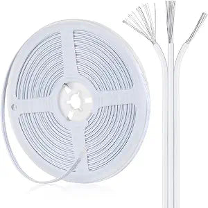 RGBZONE 32.8FT/10M 20AWG 3-Pin Wire Tinned Copper Stranded Insulated Low Voltage Cable for LED Lights Lamps Lighting Automotive