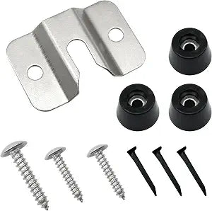 Quacc Dart Board Mounting Bracket Kit, with Screws, Nails and Stabilisers
