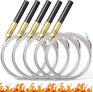 Kingdder 5 Pcs 36'' Thermopile Generators 750 Millivolt Thermopile