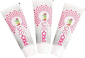 PRO-SYS�� Kids Bubblegum Fluoride Toothpaste Toothgel - ADA Accepted (3 Pack)