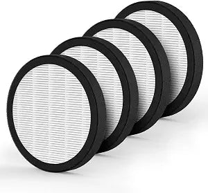 4-Pack MB-032 Replacement Filter Compatible with TDBYWAE MB-032 Air Purifier, 3-in-1 High-Efficiency Filter Filtration